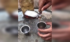 व्हायरल व्हिडिओ ! तुम्हाला जर वाटत असेल आपण ताज दूध पितोय तर् हा व्हिडिओ बघा