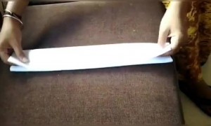 हातरुमालापासून घरगुती मास्क बनवुन आपण संसर्गजन्य रोगांपासून आपला बचाव करु शकतो