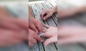 बोटात अंगठी अडकली होती, या वर इंजिनिअरने अफलातून युक्ती केली