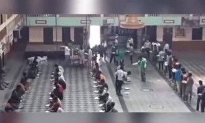 कोरोना आजाराच्या पार्श्वभूमीवर पंढरपूर येथे परराज्यातील 450 लोकांना अन्नदान करण्यात आले..