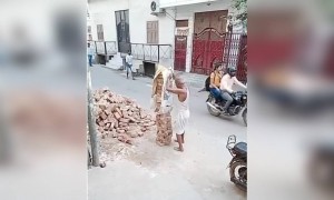 आजोबांच्या मेहनतीला सलाम..