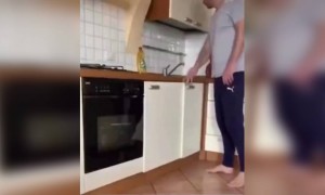 लॉकडाऊन असल्यामुळे बाहेर जॉगिंग करण्यास मनाई आहे