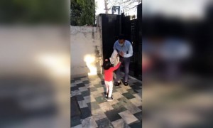 डोळ्यातून अलगद पाणी आलं पाहून