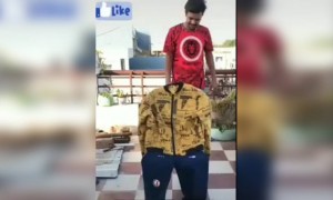 हे मध्येच साडी कोण ठेवली रे..!