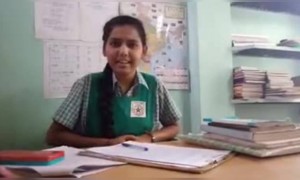 श्रेया सव्वाशेरी हिने शालेय विद्यार्थ्यांना व पालकांना लॉकडाऊन काळात दिलेला छोटासा संदेश