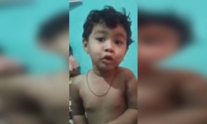 चिमुकलीच संभाषण जरुर ऐका अतिशय गोड...बाहेर जाऊ नका कोरोना होतंय.