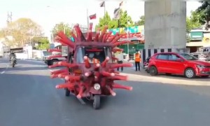 कोरोना जनजागृती करीता अभिनव प्रयोग... आपल्याला काही आयडीया असतील तर सुचवा