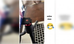 पहा ऑनलाईन क्लास कसा सुरु आहे..!!