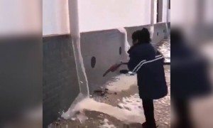 बर्फातील खेळ..!!