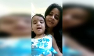 जुबिनपेक्षा भारी गायलय यार या चिमुकलीने ️