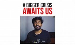 एक मोठे संकट आपली प्रतीक्षा करत आहे