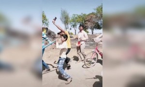 लग्नाची वरात एकदम जोरात नाचा रे