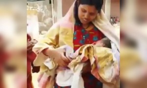 जगातील सर्वात सुंदर व्हिडिओ,असे स्वागत करायला पाहिजे मूलींच्या जन्माचे