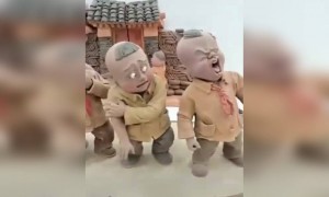 शाळेत इंजेक्शन द्यायच्या वेळी काही भावमुद्रा