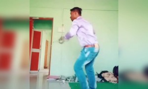 अस्सल कलाकारांनाही लाजवेल असा डान्स