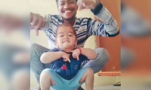 आत्ताच असा डान्स आहे तर मोटा झाल्यावर काय