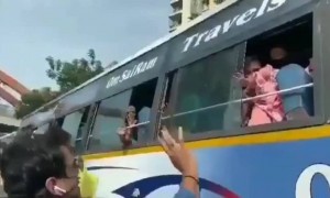 मुंबईत अडकलेले मजुरांना स्वतःच्या पैशातून घरी पोचले सलाम तुमच्या कार्याला सोनू दादा