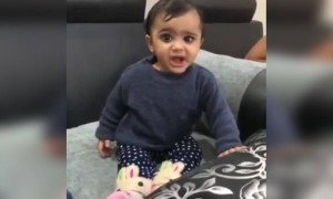 प्रतिक्रिया बघा पोरीची..