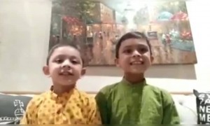 चिमुकल्या मुलांनी गोड आवाजात गायलेल सुंदर गाणं ️ 