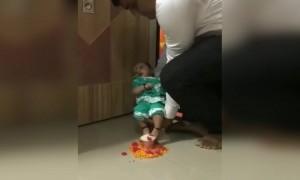 सर्वानीच मुलीचे स्वागत असं केलं पाहिजे😍❤🎀