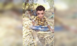 या ऊस खायला....😋😋