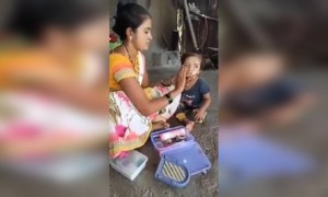 लेक माहेरचं सोनं , लेक सौख्याच औक्षण .. लेक बासरीची धून , लेक अंगनी पैंजन ..🙅