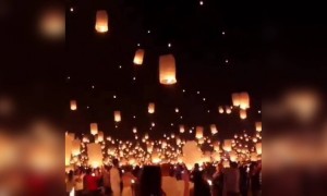 प्रकाश पूर्ण सुंदर रात्री....