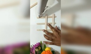 आईस्क्रीम स्टिक आर्ट....