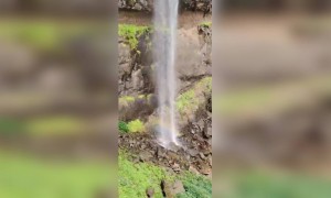 निसर्गरम्य, स्वच्छ आणि सुंदर धबधबा...