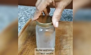 बाटली साफ करण्याचा नवीन मार्ग पाहिला का ?