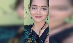 पोरगी सुंदर दिसते ग....