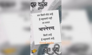 शुभ रात्री...!