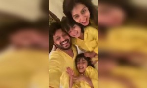 रितेश जेनेलियाने दिल्या सर्वांना होळीच्या हार्दिक शुभेच्छा