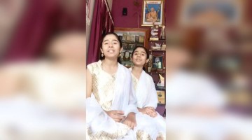 नाम स्वामींचे येता माझ्या ठाई रे श्री स्वामी समर्थांचा प्रकट दिन त्या निमित्ताने या भगिनींच स्वामींच्या चरणी वंदन